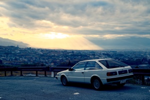 晴れていれば南アルプスがよく見えるんだけどね